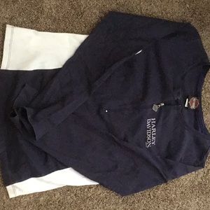 Women’s Harley Davidson zip up top